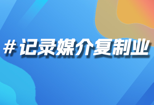 記錄媒介復(fù)制業(yè)
